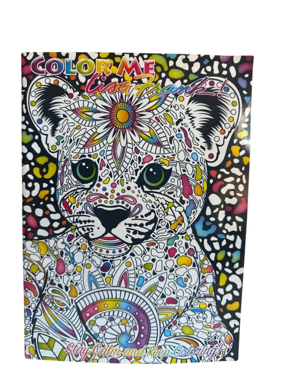 Color Me Lisa Frank Adult Coloring Book Intricate Animals Relaxing 8" x 11"